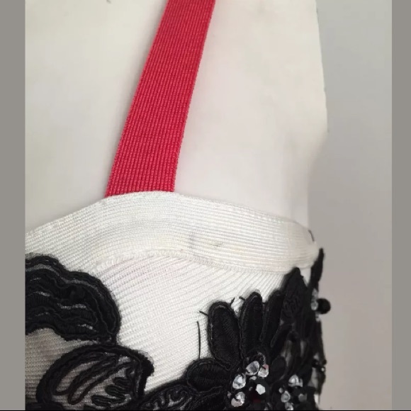 Celeb Boutique CB London Bodycon Embellished Dress - Picture 8 of 8